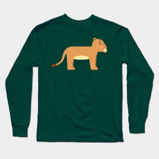 Happy lioness Long Sleeve T-Shirt